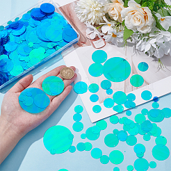 1340 pz 8 stili paillettes/ciondoli in pvc&nbsp;PVC-WR0001-05B