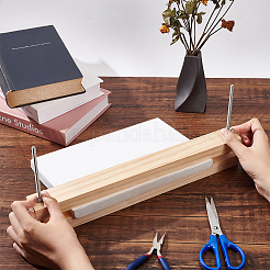 Zubehörse einer Buchbindemaschine aus Holz&nbsp;DIY-WH0453-37