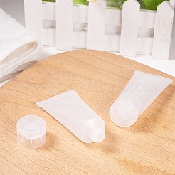 20 ml nachfüllbare Flaschen mit Flip-Top-Verschluss aus mattem PE-Kunststoff&nbsp;X1-MRMJ-WH0024-01A