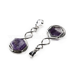 Natürlichen Amethyst Edelsteinanhänger&nbsp;X-G-F777-05P-07