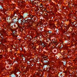 Transparente Picasso-Glasperlen&nbsp;SEED-Q039-05A-C05