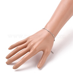 Anlaufgeschützte Ankerkettenarmbänder aus Edelstahl 304&nbsp;BJEW-JB05653