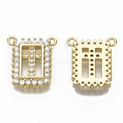 Ottone micro spianare pendenti zirconi&nbsp;ZIRC-T014-030-NF