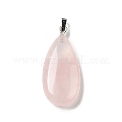 Ciondoli quazo rosa naturale&nbsp;G-P474-01P-04