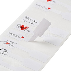 Beschreibbare Dankeschön-Anhänger aus Papier&nbsp;DJ-AJEW-Z030-04