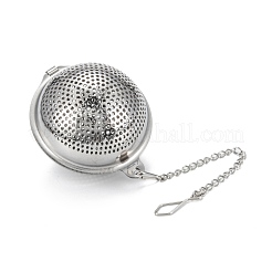Infusor de té redondo resistente al deslustre&nbsp;AJEW-P091-04P