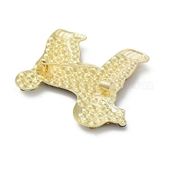 Broches en alliage de strass pour vêtements&nbsp;JEWB-C046-04D-LG