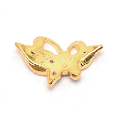 Cabochons en alliage avec strass&nbsp;PALLOY-WH0092-55B
