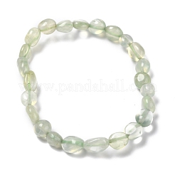 Bracciali elasticizzati con perline di prehnite naturale&nbsp;BJEW-F414-02A-08