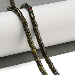 Natürliche Drachenblut Jaspis Perlen Stränge&nbsp;G-E571-B01-01