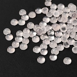 Dôme de quartz rose naturel/cabochons demi-ronds&nbsp;G-G037-01C-07