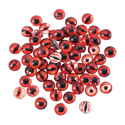 70pcs 2 styles de cabochons en verre&nbsp;GLAA-TADJ0001-18C