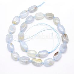 Naturali pizzo blu agata perline fili&nbsp;G-K202-14A