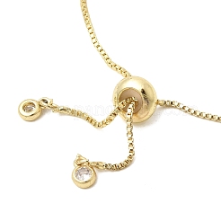 Herstellung eines Armbands aus Messing mit Pavé-Zirkonia-Besatz und Schiebeverschluss&nbsp;MAK-K024-02G-03