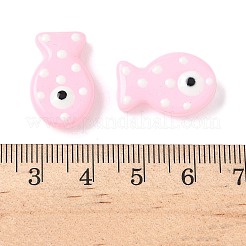 Peinture cuite perles d'émail en verre&nbsp;LAMP-D303-04A