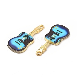 Colgantes de aleación de tono dorado chapado en rack&nbsp;ENAM-M051-14G-A