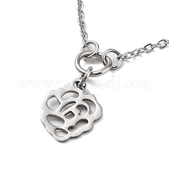 Colliers pendentifs en forme de raisin qui ne ternissent pas&nbsp;NJEW-Q335-03B-P