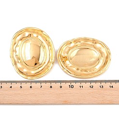 Pendientes de acero inoxidable 304 texturizados&nbsp;EJEW-F406-03C-G