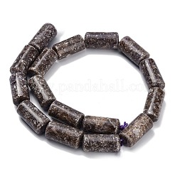 Natürliche Lepidolith / lila Glimmer Steinperlen Stränge&nbsp;G-H335-C01