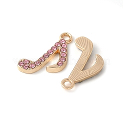 Legierung rhinestone-anhänger&nbsp;PALLOY-E775-07G