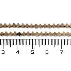 Fili di perline di ematite sintetica non magnetica elettrolitica&nbsp;G-J211-A03-01
