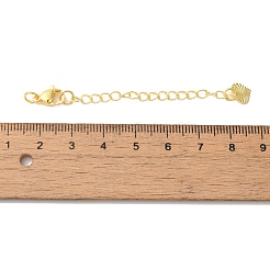 Gestell aus Messing mit Ketten- und Karabinerverschlüssen&nbsp;KK-F873-02G