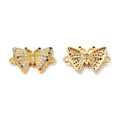 Connettori in ottone micro pavimentato in zirconia cubica&nbsp;KK-G399-20
