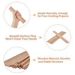 Bastelstöcke aus Holz&nbsp;WOOD-WH0125-11C