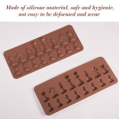Silikonform in Schachform&nbsp;PH-DIY-WH0072-21