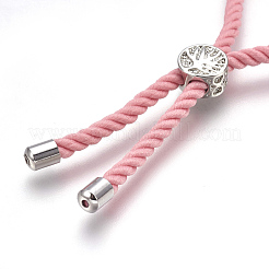 Baumwollgarn / Baumwollschnur Armband machen&nbsp;KK-F758-03D-P