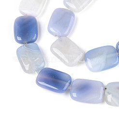 Chapelets de perles d'agate naturelle&nbsp;G-N356-03A-08