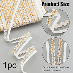 Bordure en dentelle de nylon&nbsp;WCOR-AR0001-01B