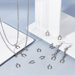 Supports de pendentif d'émail en alliage de style tibétain&nbsp;FIND-SC0003-13