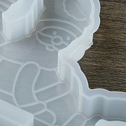 Moldes de velas de silicona diy con tema navideño&nbsp;LS-SIMO-G005-01A