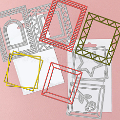 Moldes de corte de acero al carbono stencils&nbsp;DIY-WH0309-1091