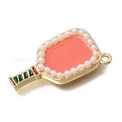 Pendentifs d'émail en laiton &nbsp;KK-K427-54G