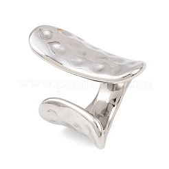 Anillos abiertos para puños de acero inoxidable 304&nbsp;LS-RJEW-D336-02P