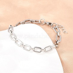 Schmucksets aus Kabelketten aus Edelstahl 304&nbsp;SJEW-L199-04P