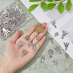 100 pz 10 stili pendenti in lega di stile tibetano&nbsp;FIND-DC0004-24