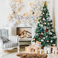 12 Stück Schaumstoff-Anhängerdekorationen für den Weihnachtsbaum&nbsp;FIND-WH0126-153