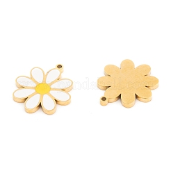 Pendentifs en acier inoxydable 304 avec placage ionique (IP)&nbsp;STAS-O007-05G