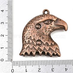 Tibetischer stil Aluminium Anhänger & Charms&nbsp;AL-CBA2376-28R