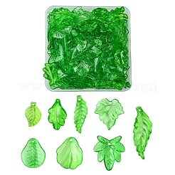 120pcs 8 Arten transparente Acrylanhänger&nbsp;OACR-FS0001-71