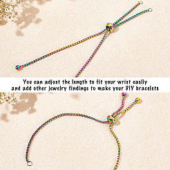 Fabrication de bracelet coulissant en acier inoxydable / bracelet bolo&nbsp;MAK-UN0001-27