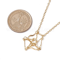 3 pièce 3 styles 304 chaîne de câble en acier inoxydable pochette en macramé support de pierre vide fabrication de collier&nbsp;NJEW-JN04972