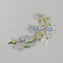 20 x dekorative Blumenaufkleber für Haustiere.&nbsp;DIY-WH20055-078D