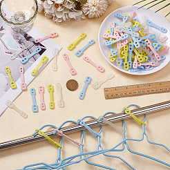 120 pz 4 fibbie antivento in silicone colorate&nbsp;DIY-FG0008-68