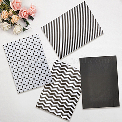 120 pièce de papier d'emballage cadeau de 4 styles&nbsp;DIY-SP0005-18