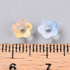Perles en acrylique transparent mat&nbsp;X-OACR-N137-72F