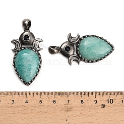 Pendentifs en amazonite naturelle&nbsp;GG-CBACC2B-05AS-03